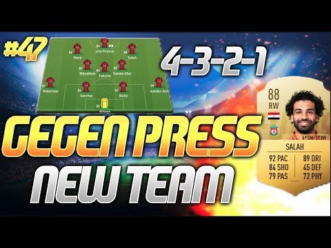 NEW GEGEN PRESSING TEAM - 4-3-2-1 JURGEN KLOPP TACTICS - TRYHARDS RTG #48