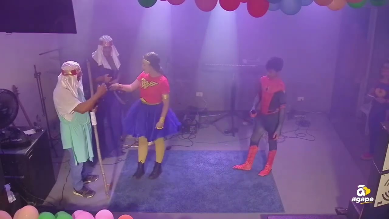 #PEÇA: OS HERÓIS DA FÉ - DIA DA CRIANÇAS  👫💕👫