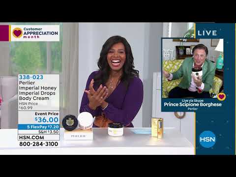 Perlier Imperial Honey Imperial Drops Körpercreme