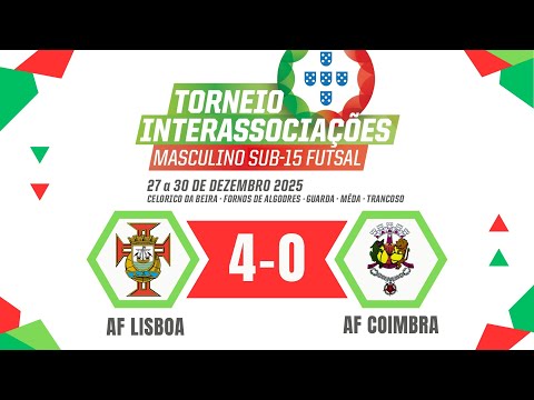 AF Lisboa 4-0 AF Coimbra - Futsal Sub15