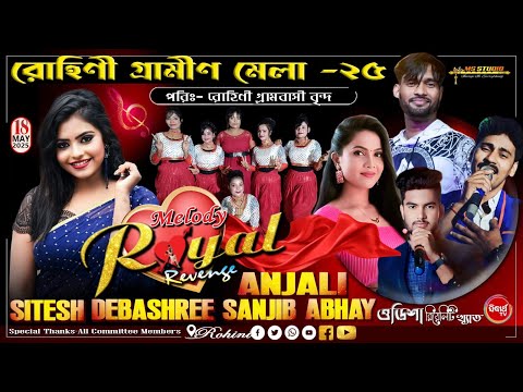রোহিনী গ্রামীণ মেলা ২০২৫ !! আয়োজনে -রোহিনী গ্রামবাসী বৃন্দ !! MELODY ROYAL REVENGE !!  MS STUDIO