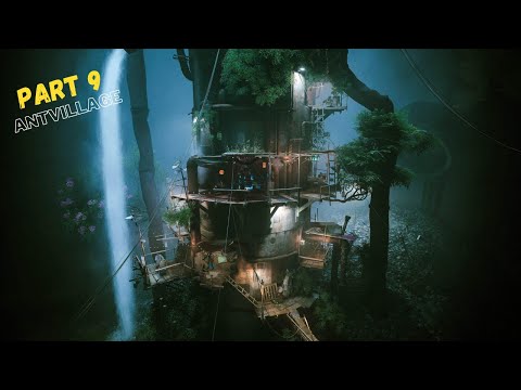 STRAY PS5 Walkthrough Gameplay Part 9 with commentary ( Antvillage )