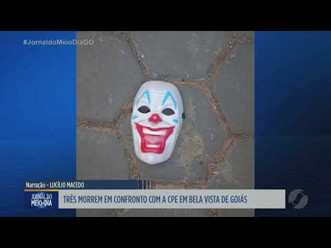 Três morrem em confronto com a CPE em Bela Vista de Goiás