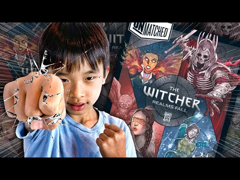 Unmatched: The Witcher Realms Fall Unboxing and Review | Look Who's Blogging