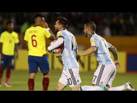 Argentina vs. Ecuador | RUSSIA 2018 | FIFA World Cup Qualifier (10-10-2017)