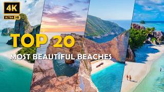 Ranking Top 20 of the World's Best Beaches | Most Beautiful Beaches Travel Video 4K