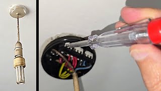 How to change ceiling light fitting | Step-by-Step DIY guide