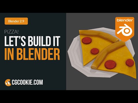 PIZZA! | Let's Build It In Blender