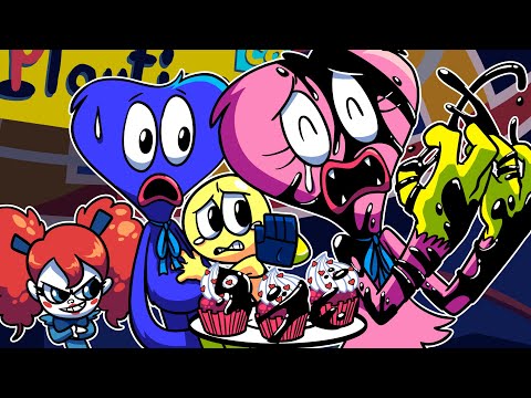 HUGGY WUGGY & PLAYER SO SAD WITH KISSY.EXE! Poppy Playtime Animation #18