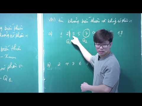 [LỚP 10] Tứ phân vị -Phương sai