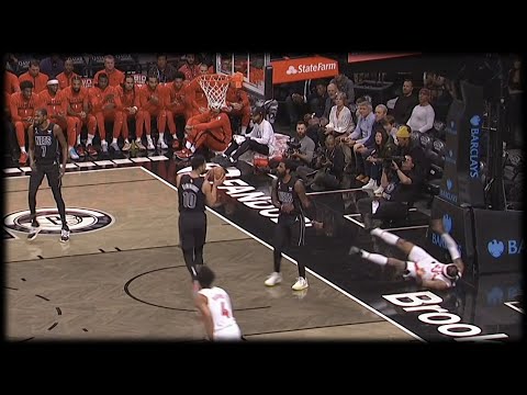 Gary Trent JR with the Scoop Shot Lay In - Raptors vs Nets