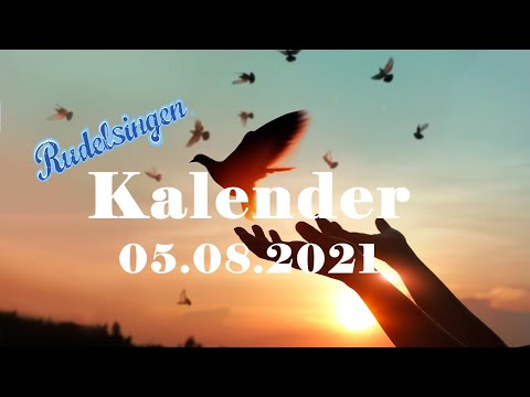 Der Mitsing-Kalender am 05.08.2021  - Tag 217