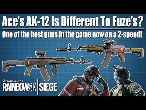 Ace's AK-12 is different to Fuze's?! Ace Loadout META - Rainbow Six Siege