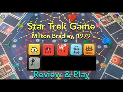 Star Trek Game (Milton Bradley) Review & How to Play