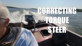Correcting Boat Torque Steer