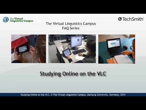 Studying Online on the VLC