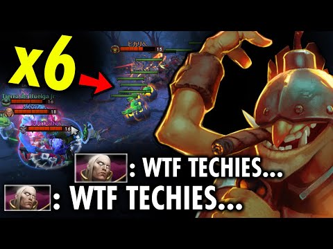 INSANE TECHIES GOD!! when 6x Mines Changed the Game!! | Techies Official