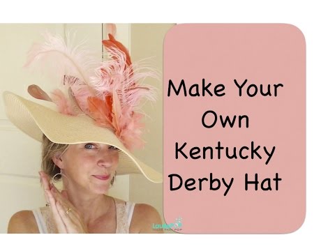 YouTube video about: How to make a hat for the kentucky derby?