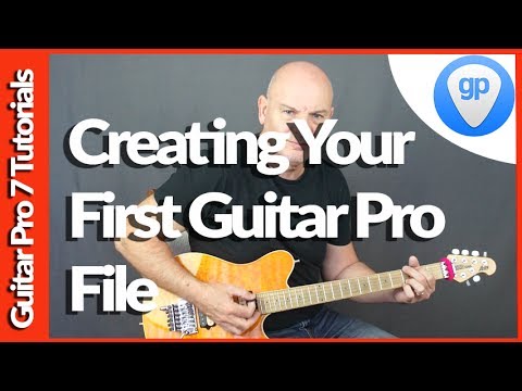 Guitar pro 7 Tutorials Beginner Guide to Creating Your First File