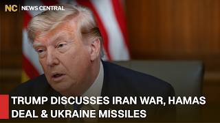 Trump Answers Questions on Iran, Hamas and Ukraine | Full Cabinet Meeting | AC1P