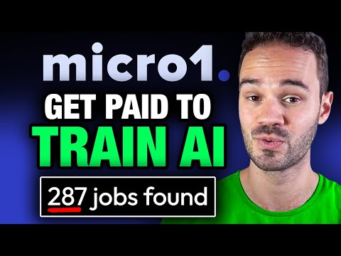 I Found The BEST AI Training Gig? (Micro1 Review & Tutorial!)
