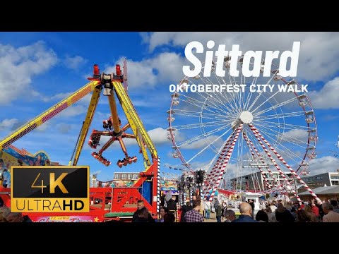 The Netherlands City walk in Sittard to Oktoberfest Sittard 2022