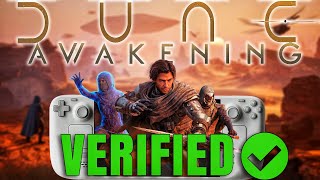 Dune Awakening is now Steam Deck VERIFIED - Does it run any better?