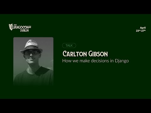 DjangoCon Europe 2025 | How we make decisions in Django thumbnail