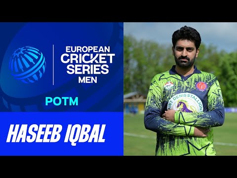 POTM Match 27: H.Iqbal - ACS vs SDS | Highlights | ECS France, 2025 | 26 Apr 2025 | ECS25.193
