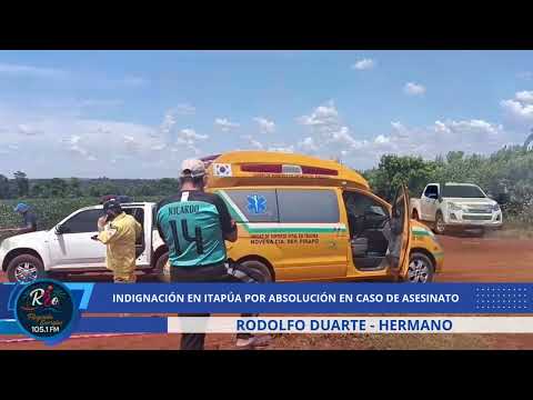 INDIGNACIÓN EN ITAPÚA POR ABSOLUCIÓN EN CASO DE ASESINATO
