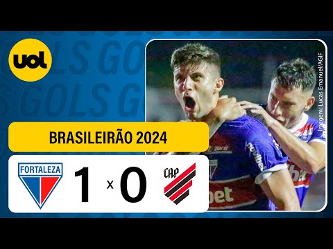 FORTALEZA 1 X 0 ATHLETICO - CAMPEONATO BRASILEIRO 2024; VEJA O GOL!