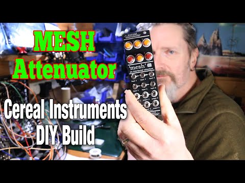 Modular DIY 12 - Mesh 6-channel passive attenuator from Cereal Instruments