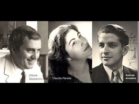 "E deggio e posso crederlo" - Ettore Bastianini, Claudia Parada, Antonio Annaloro - Tokyo 1963