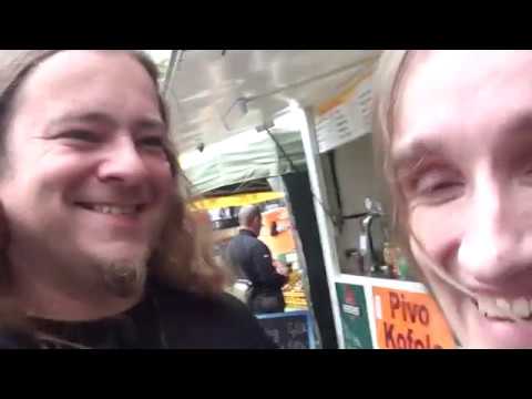 Ravenclaw having fun at Bojnice 2017 - Ravenclaw feat. Kai Hansen tour