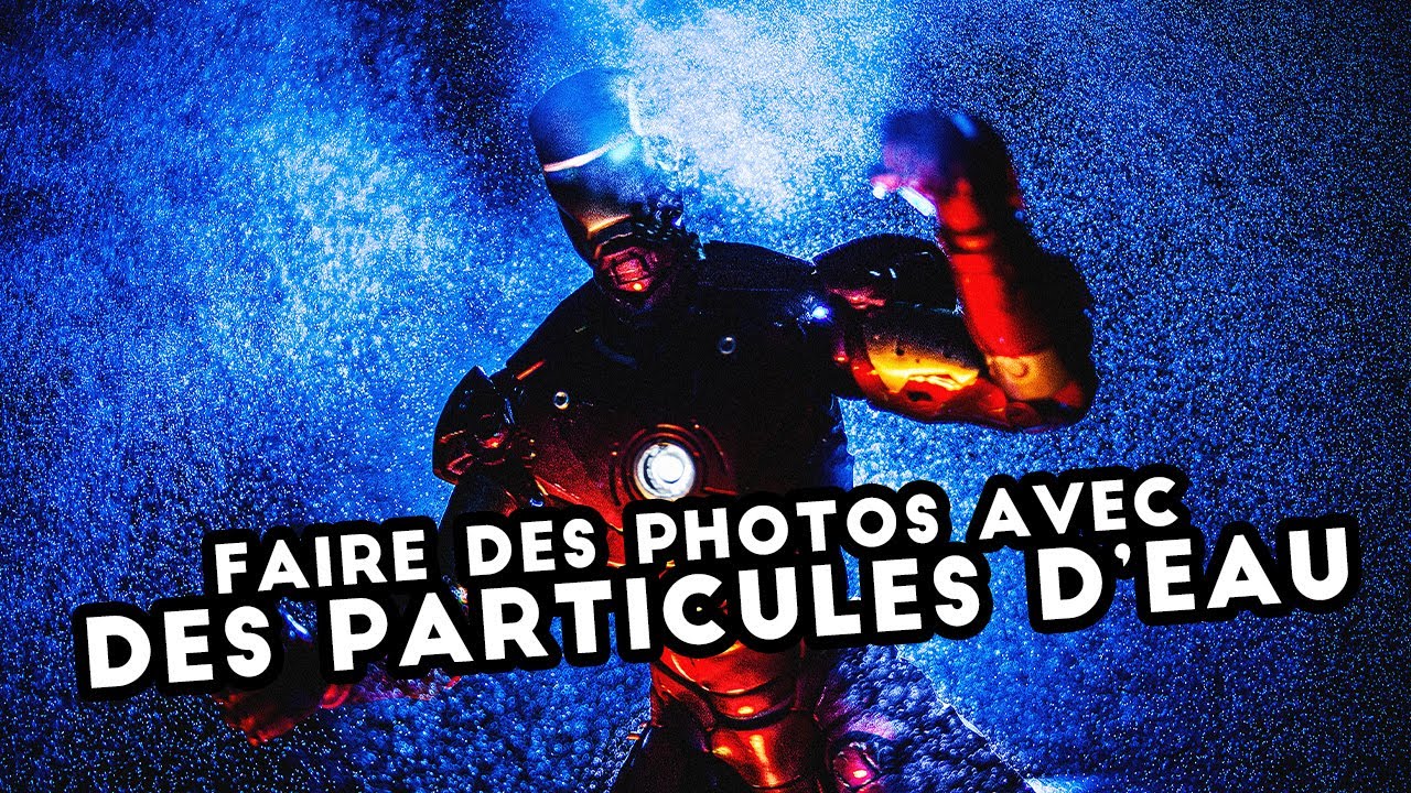 COMMENT FAIRE DES PHOTOS AVEC DES PARTICULES D'EAU ?