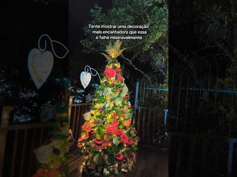 São Bento do Sul-SC Uma decoração encantadora, minimalista, fantástica! #exemplo #decoração #natal