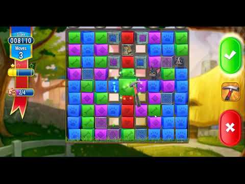 Pet Rescue Saga Level 4837 - NO BOOSTERS | SKILLGAMING ✔️