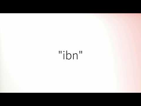 How to pronounce 'Ibn' (British English)