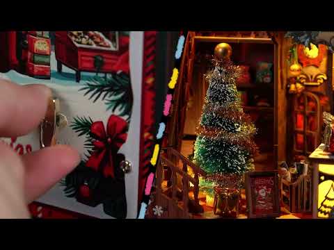 Book Nook Christmas Shop відеоогляд