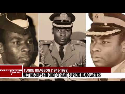 GEN.TUNDE IDIAGBON, 25 YEARS AFTER.