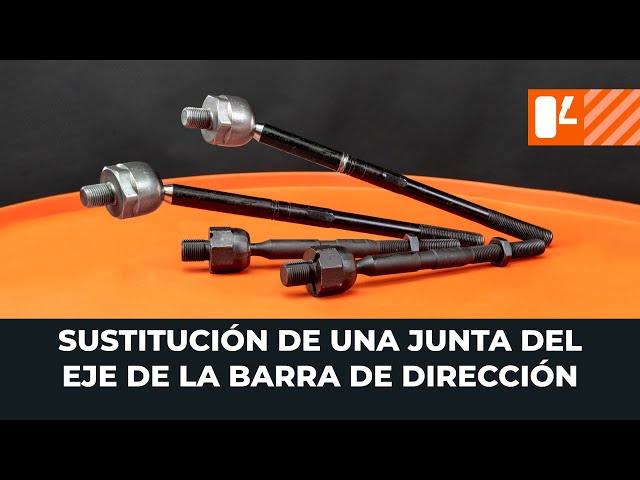 Vea una guía de video sobre cómo reemplazar FIAT PANDA Articulación axial barra de dirección