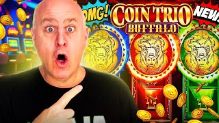 Out of Nowhere... Biggest Win of My Life on Buffalo Coin Trio!
