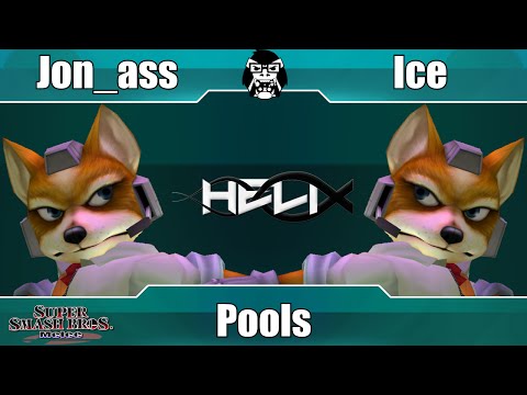 HELIX - Jon_ass (Fox) Vs. mYi | Ice (Fox) - Pools R2 - Melee
