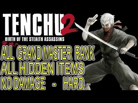 Tenchu 2 - RIKIMARU - Walkthrough 100% [1080p HD] All Grand Master Rank