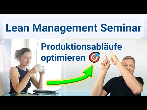 Lean Management Masterclass Seminar 🚀Online-Training von der Einführung zum Erfolg