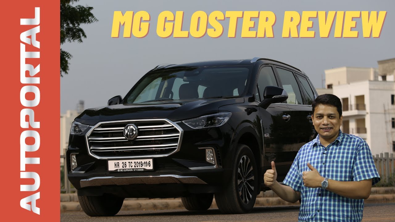 2020 MG Gloster Review - XXXL Size SUV - Autoportal