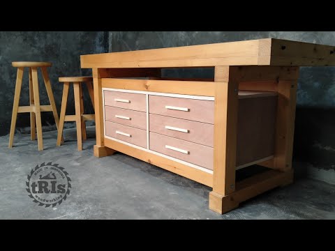 How To Make A Workbench - DIY Woodworking