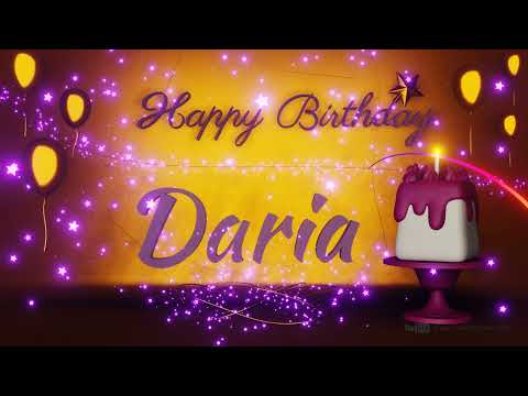 Daria | Happy Birthday Song | Happy Birthday To You
