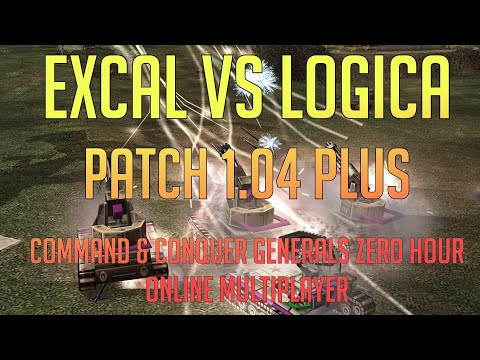 ExCaL vs Logica - Patch 1.04 PLUS - C&C Generals Zero Hour Online Multiplayer