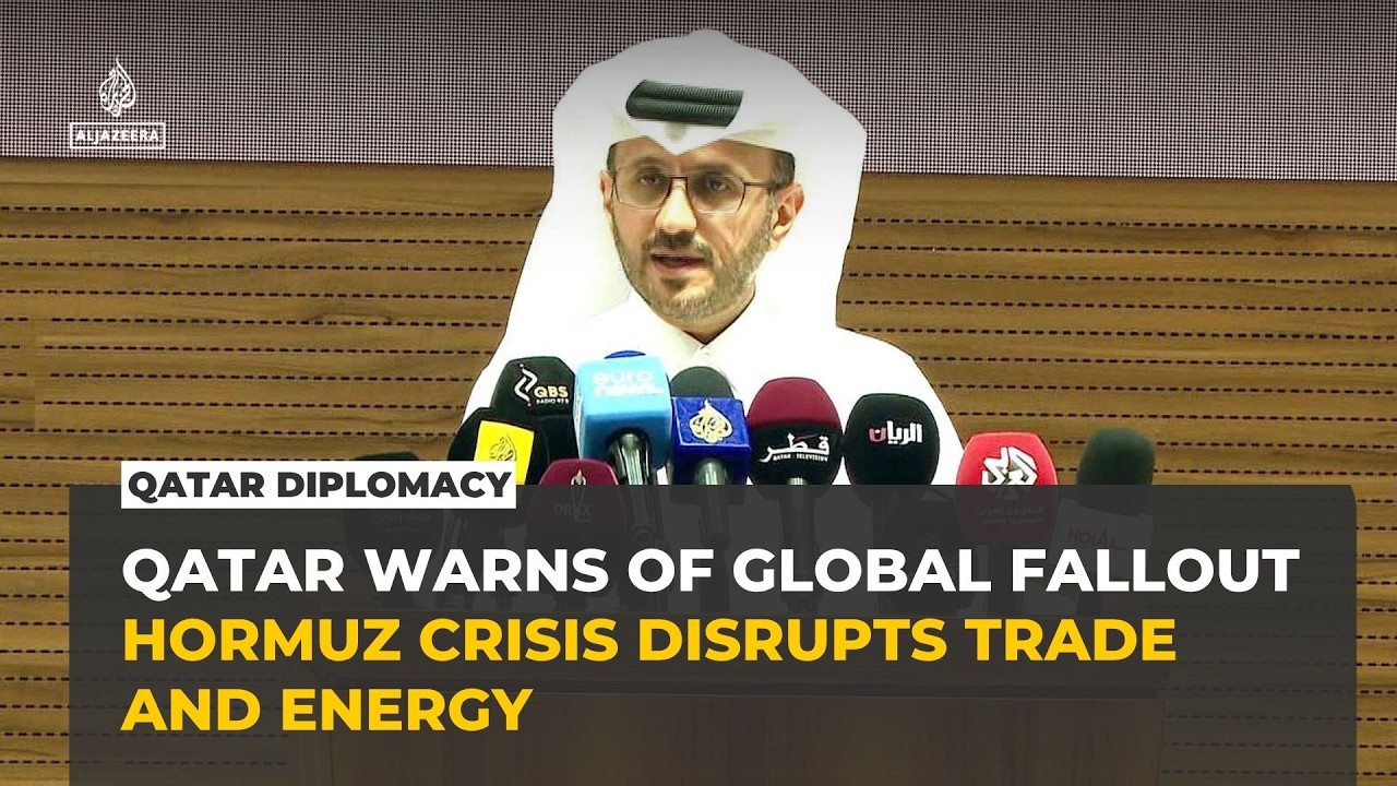 Qatar says Hormuz crisis needs diplomatic solution as global fallout grows